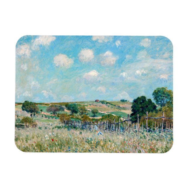 Alfred Sisley - The Meadow Magnet (Horizontal)