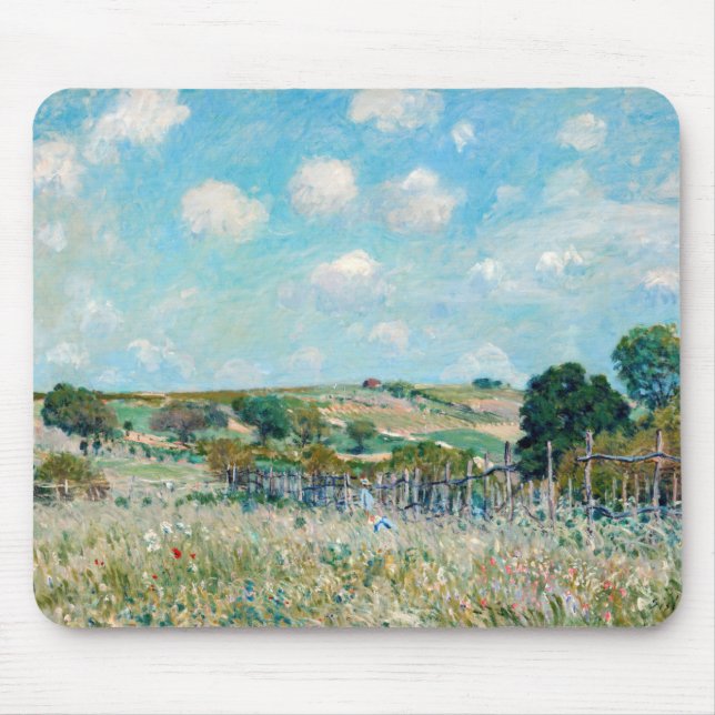 Alfred Sisley - The Meadow Mouse Mat (Front)