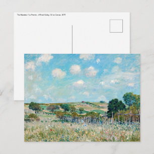 Alfred Sisley - The Meadow Postcard