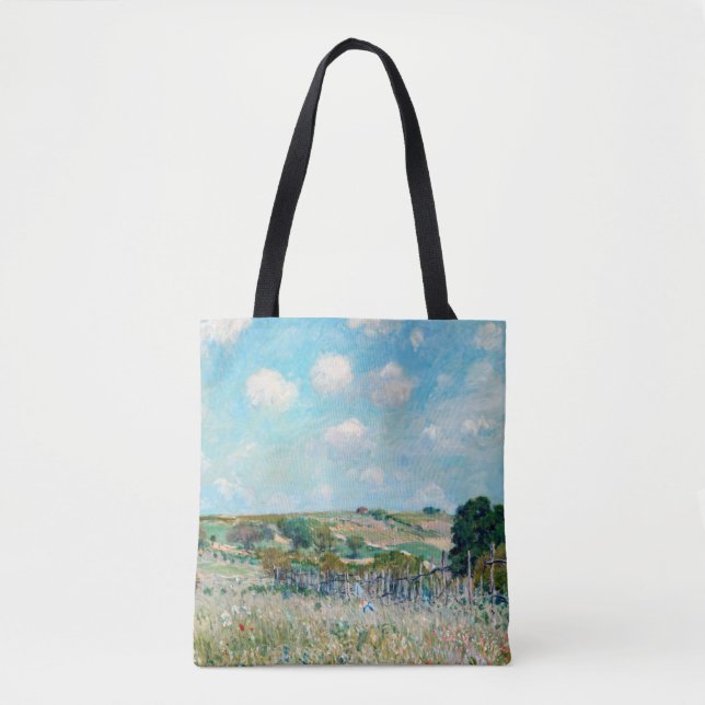 Alfred Sisley - The Meadow Tote Bag (Front)