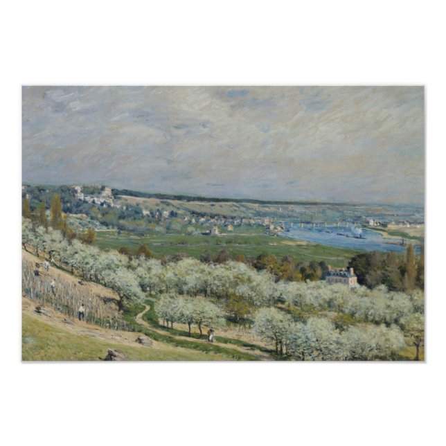 Alfred Sisley - The Terrace at Saint-Germain Photo Print (Front)