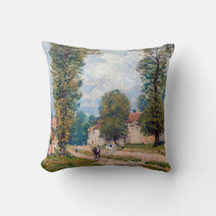 Alfred Sisley - The Versailles Road Cushion