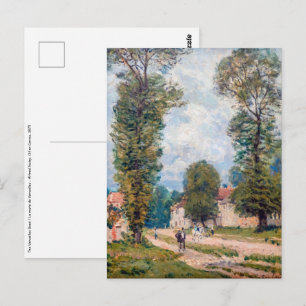 Alfred Sisley - The Versailles Road Postcard