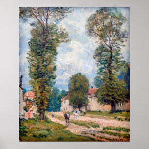 Alfred Sisley - The Versailles Road Poster