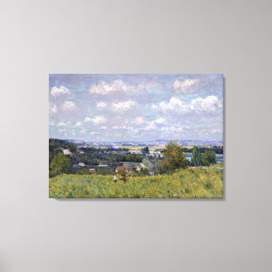 Alfred Sisley   Valley of the Seine at St-Cloud Canvas Print