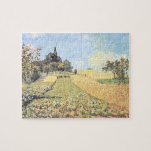 Alfred Sisley   Wheat Field Jigsaw Puzzle