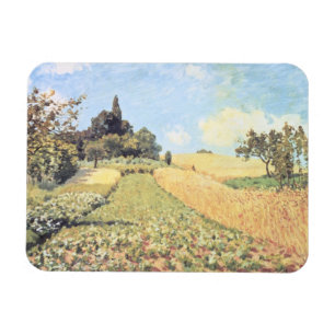Alfred Sisley Wheat Field Magnet