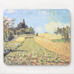 Alfred Sisley Wheat Field Mouse Mat