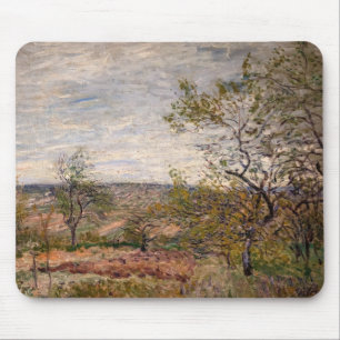 Alfred Sisley - Windy Day at Veneux Mouse Mat