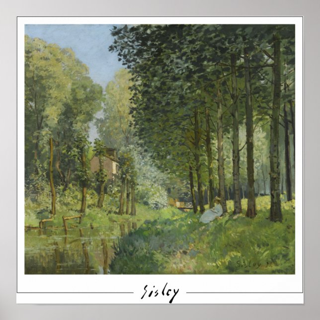 Alfred Sisley Zedign Art Poster #13 (Front)