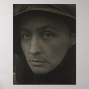 Alfred Stieglitz Georgia O’Keeffe Portrait Photo Poster