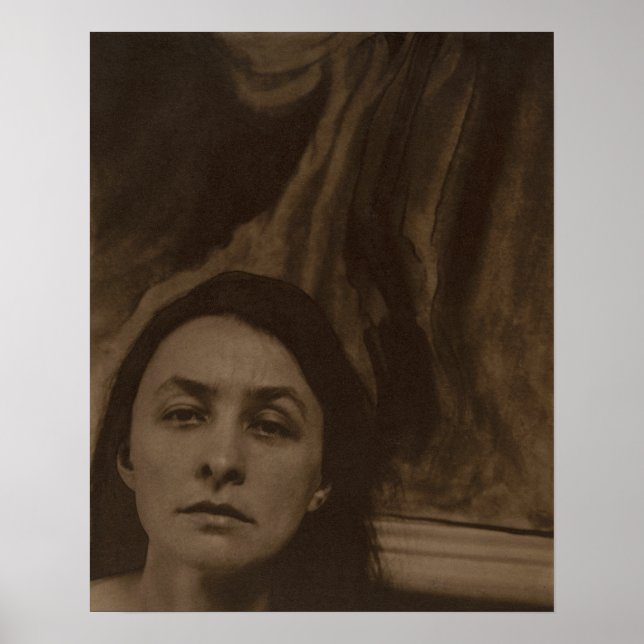 Alfred Stieglitz Georgia O’Keeffe Portrait Poster (Front)