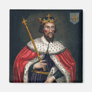 Alfred the Great (849-99), after a painting in the Magnet