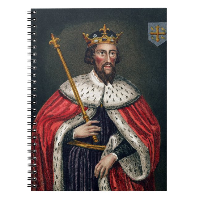 Alfred the Great (849-99), after a painting in the Notebook (Front)