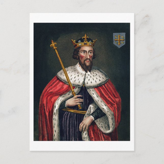 Alfred the Great (849-99), after a painting in the Postcard (Front)
