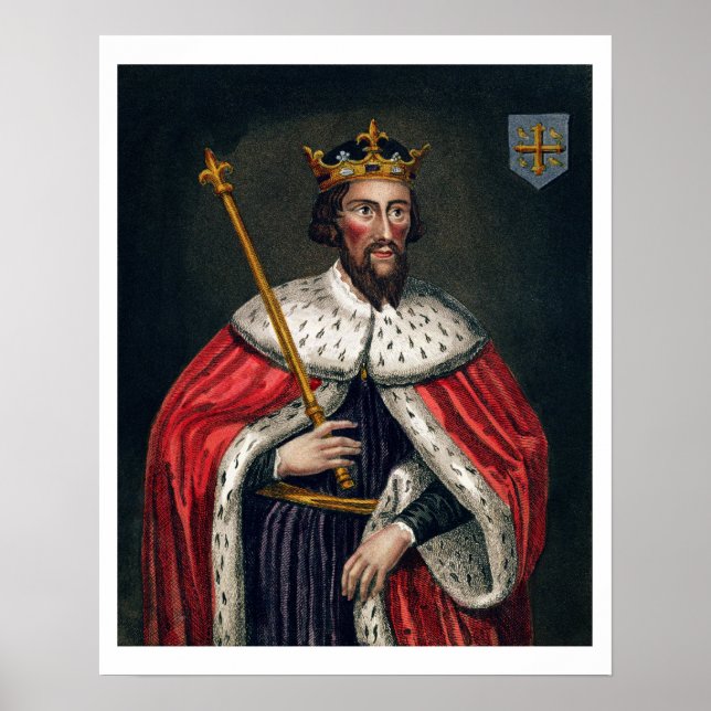 Alfred the Great (849-99), after a painting in the Poster (Front)