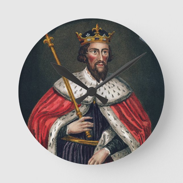 Alfred the Great (849-99), after a painting in the Round Clock (Front)