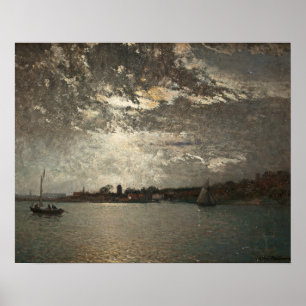 Alfred Wahlberg - Moonlight Mood, The Stockholm Poster