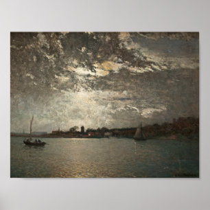 Alfred Wahlberg - Moonlight Mood, The Stockholm Poster