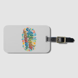 Alfredo Aficionado T-Shirt – Pasta Lover Foodie Gr Luggage Tag