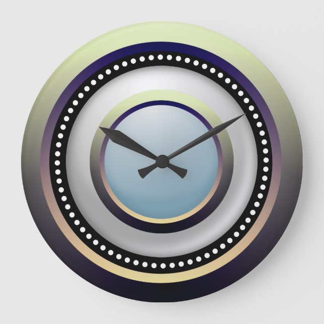 Algae Tinge Large Clock (Front)
