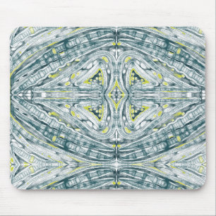 Algae Under Glass Mouse Mat