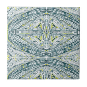Algae Under Glass Tile