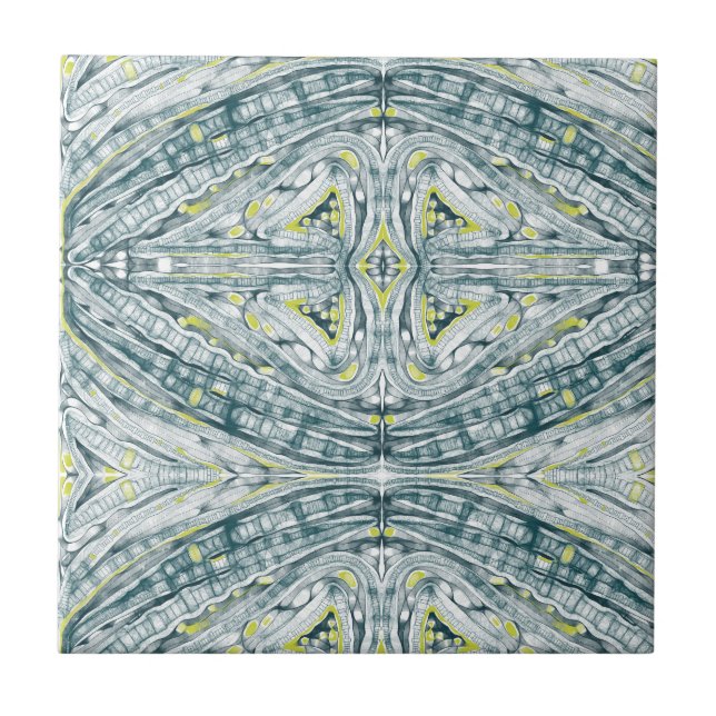 Algae Under Glass Tile (Front)
