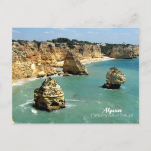 Algarve beach vacation in Portugal Postcard