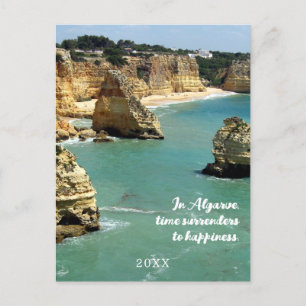 Algarve beach vacation in Portugal Postcard