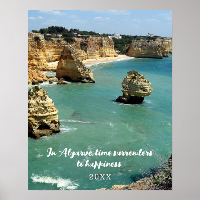 Algarve beach vacation in Portugal Poster (Front)