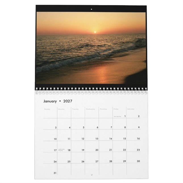 Algarve, Portugal Calendar 2014 (Jan 2027)