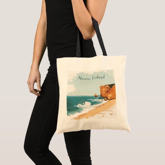 Algarve, Portugal: Iconic Destinations Tote Bag (Front (Product))
