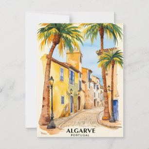 Algarve Portugal Scenic Postcard – Coastal Travel