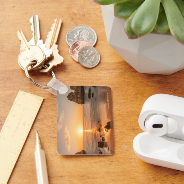 Algarve Portugal  Sunset Keychain (Desk)