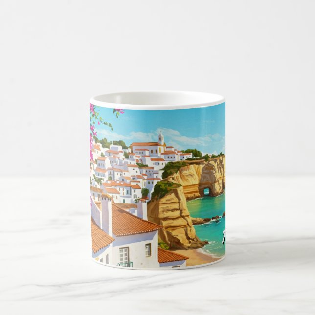 Algarve Portugal Travel Coffee Mug (Center)