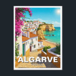 Algarve Portugal Travel Postcard<br><div class="desc">The Algarve, Portugal’s southernmost region, is known for its breathtaking coastline, golden beaches, and charming whitewashed villages. With over 300 days of sunshine per year, it is one of Europe’s top beach destinations, offering dramatic cliffs, hidden sea caves, and crystal-clear waters. The region is famous for spots like Praia da...</div>