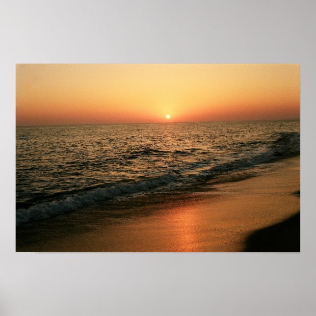 Algarve sunset poster (Front)