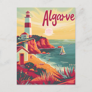 Algarve Vintage Postcard