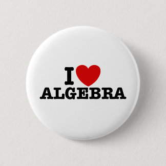 Algebra 6 Cm Round Badge