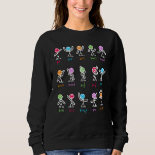 Algebra Dance Math Equation Figures Nerdy Teache Sweatshirt