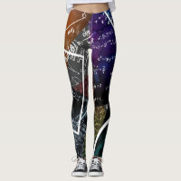 Algebra Flow: Math Art Leggings