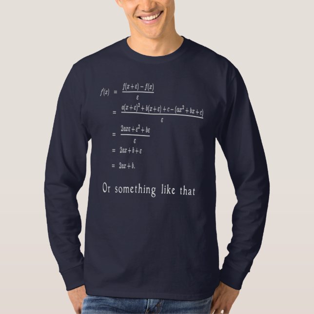 Algebra Math T-Shirt (Front)