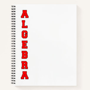  Algebra Notebook