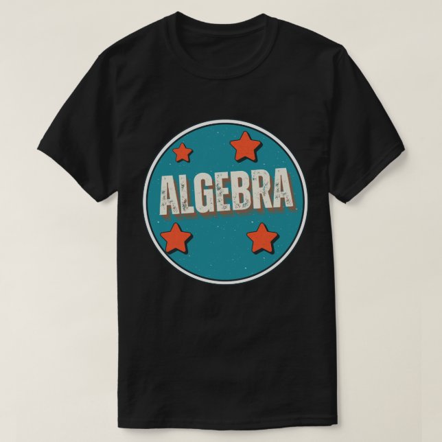 Algebra T-Shirt (Design Front)