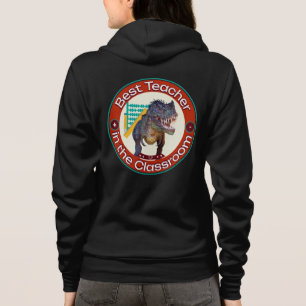 Algebra Teacher Funny Dinosaur Hoodie