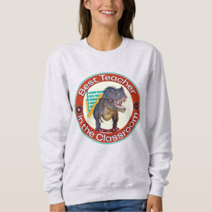 Algebra Teacher Funny Dinosaur Sweatshirt