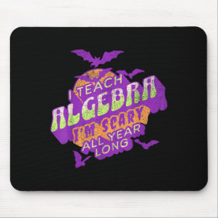 Algebra Teacher Halloween Soky Ghost Math Mathemat Mouse Mat