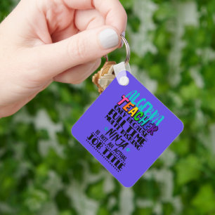 Algebra Teacher Only Because Full Time Multi Key Ring