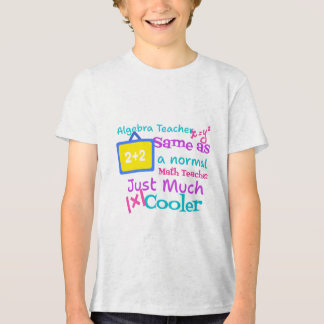 Algebra teacher same as a normal Math teacher  Tri-Blend Shirt